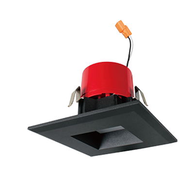 Lighting Spot 26 LSRD-3SQS5CCT-BL 3” Selectable 5CCT LED Square Smooth Reflector Retrofit Black finishes