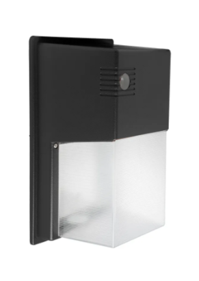 Westgate LSWX-13-26W-MCTP-PC-BK Small Wall Pack with Photocell, Wattage 13W/20W/26W, Lumens 4231 lm, Color Temperature 3000K/4000K/5000K, Black Finish