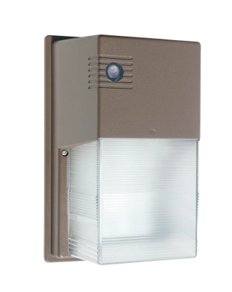 Westgate LSWX-13-26W-MCTP-PC Small Wall Pack with Photocell, Wattage 13W/20W/26W, Lumens 4231 lm, Color Temperature 3000K/4000K/5000K, Bronze Finish