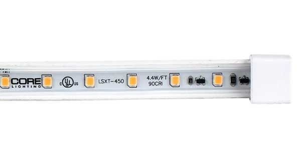 Core Lighting LSXT-450-40K-325FT-24V 325 Ft 4.4W Outdoor Rated Long-Run Led Strip | 40K CCT | 24 V DC