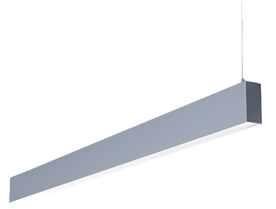 Lighting Spot 26 LSS-4E-3CCT 4' Selectable 3CCT Down Direct LED Linear Light with Emergency Battery Backup, Lumens 4000 lm, Wattage 40W, White Finish