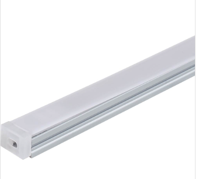 Task Lighting LS6PD24V48-20W4 45-3/8'' 600 Lumens/Ft. 24-Volt Higher Output Dual Mount Linear Fixture, Single-White, Fits 48'' Wall Cabinet, 1628 Lumens/Fixture, 20 Watts, Cool White 4000K