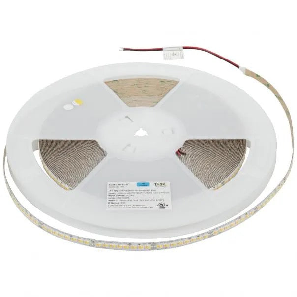 Task Lighting LT600D24V100-TW LED Strip Light - 100FT Reel - CCT 27K-50K - 5.6W / FT - 600 Lumens / FT - 24V