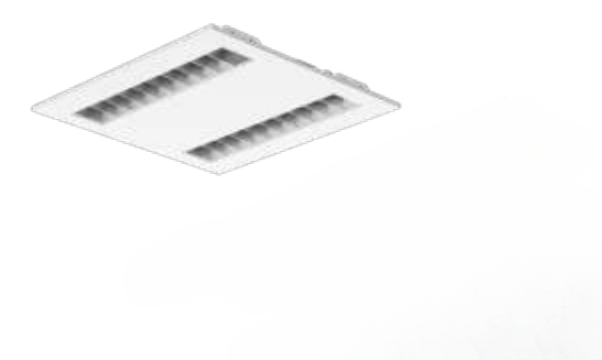 Westgate LTRG-2X2-MCTP 2X2 Grille Troffer Wattage/CCT Selectable 24W/28W/36W 3500K/4000K/5000K, White Finish