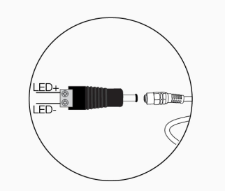 Lutron LU-BP1 Lumaris Barrel-to-Terminal Adapter - 3 Pack