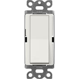 Lutron SC-1PS-LG Diva Single Pole 15A 120/277V Switch, Lunar Gray Finish