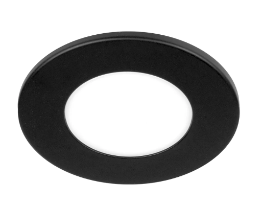 American Lighting LUND4-5CCT-BK Lunette 4 Inch 5CCT Diffuse Surface Mount Downlight, Black Finish