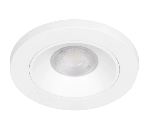 American Lighting LUNDRG4-5CCT-WH Lunette 4 inch 5CCT Diffuse Regressed Surface Mount Downlight, White Finish