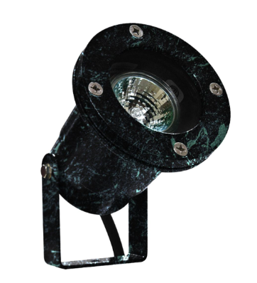 Dabmar Lighting LV108-L5-27K-VG Cast Aluminum Spot Light, 2-Pin LED, Color Temperature 2700K, Verde Green Finish