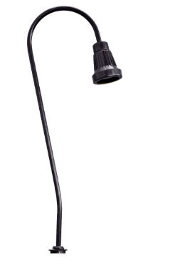 Dabmar Lighting LV113-L3-65K-B Cast Aluminum Path Light 2-Pin LED, Wattage 3W, Voltage 12V, Color Temperature 6500k, Black Finish