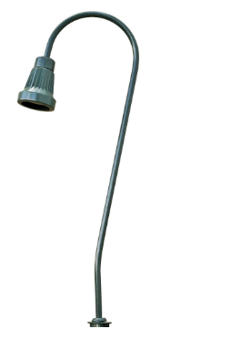 Dabmar Lighting LV113-L5-65K-G Cast Aluminum Path Light 2-Pin LED, Wattage 5W, Voltage 12V, Color Temperature 6500k, Green Finish