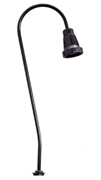 Dabmar Lighting LV113-L5-27K-B Cast Aluminum Path Light 2-Pin LED, Wattage 5W, Voltage 12V, Color Temperature 2700k, Black Finish