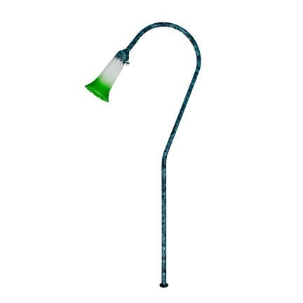 Dabmar Lighting LV114-EVERGREEN-L3-30K-VG 28" Led Pathway Light W/ Evergreen Shade, Color Temperature 3000K, 12V, Verde Green Finish