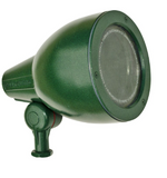 Dabmar Lighting LV119-L9-30K-G Cast Alum Directional Flood Light 12V Screw LED 9W 3000K in Green Finish