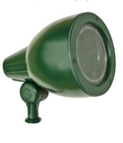 Dabmar Lighting LV119-L9-RGBW-G Cast Alum Directional Flood Light 12V Screw LED 9W RGBW in Green Finish