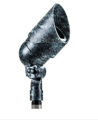 Dabmar Lighting LV133-L3-65K-VG Cast Alum Spot Light 12V 2-Pin LED 3W 6500K Hood in Verde Green Finish