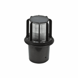 Dabmar Lighting LV15-L4-30K-B LED Beacon Contemporary Black Halogen Outdoor Well Light, 12V,  Color Temperature 3000K, Black Finish