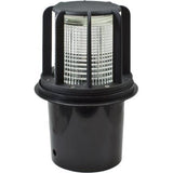 Dabmar Lighting LV15-L9-RGBW-B LED Beacon Modern Halogen PAR36 Outdoor Well Light, 12V, Color Temperature RGBW, Black Finish