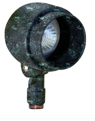 Dabmar Lighting LV201-VG Cast Aluminum Directional Spotlight in Verde Green Finish