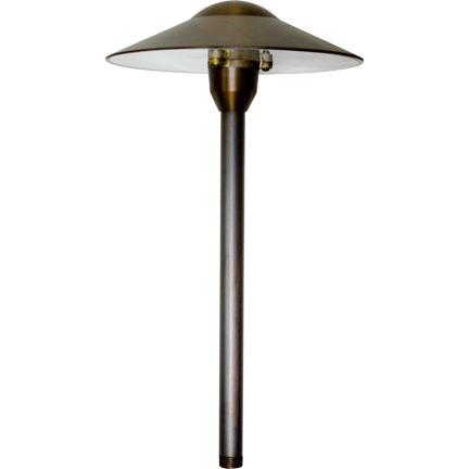 Dabmar Lighting LV214-ABZ LED Brass Path Area Light, Antique Bronze Finish