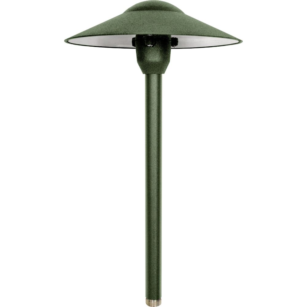 Dabmar Lighting LV214-G Cast Aluminum Path Area Light, Green Finish
