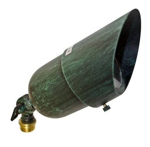 Dabmar Lighting LV29-L3-27K-AG-HOOD 3 Watt Led Directional Spot Light W/ Hood - Mr16 Lamp - 2700k - 12v - Acid Green Finish