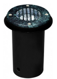 Dabmar Lighting LV300-L7-65K-VG Cast Alum In-Ground Well Light w/ Grill 12V 2-Pin LED 7W 6500K in Verde Green Finish