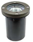 Dabmar Lighting LV301-L4-RGBW-BZ Cast Alum In-Ground Well Light 12V 2-Pin LED 4W RGBW in Bronze Finish