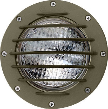 Dabmar Lighting LV305-L6-64K-BZ LED In-Ground Well Light W/ Grill, 12V, Color Temperature 6400K, Bronze Finish