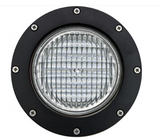 Dabmar Lighting LV306-L6-64K-B Cast Alum In-Ground Well Light 12V Screw LED 6W 6400K in Black Finish