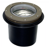 Dabmar Lighting LV306-L9-30K-BZ Cast Alum In-Ground Well Light 12V Screw LED 9W 3000K in Bronze Finish