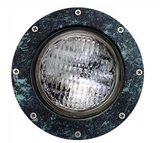 Dabmar Lighting LV306-L6-64K-VG Cast Alum In-Ground Well Light 12V Screw LED 6W 6400K in Verde Green Finish