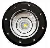 Dabmar Lighting LV306-L7-65K-B Cast Alum In-Ground Well Light 12V 2-Pin LED 7W 6500K in Black Finish