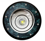 Dabmar Lighting LV306-L7-27K-VG Cast Alum In-Ground Well Light 12V 2-Pin LED 7W 2700K in Verde Green Finish