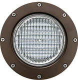 Dabmar Lighting LV306-L9-RGBW-BZ LED In-Ground PAR36 Lamp Well Light W/RGB Tunable, 12V, Color Temperature RGBW, Bronze Finish