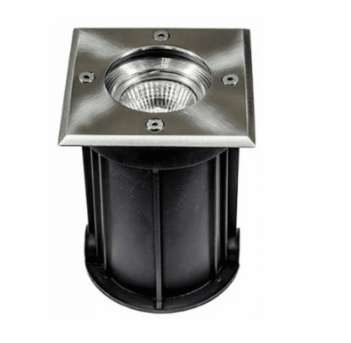 Dabmar Lighting LV310-L4-RGBW-SS304 Stainless 304 In-Ground Square Well Light 2-Pin LED, Voltage 12V, Wattage 4W, Multi-Color Temperature, Stainless Steel 304 Finish