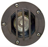 Dabmar Lighting LV346-L5-65K-BZ PBT In-Ground Well Light w/ Grill 12V 2-Pin LED 5W 6500K in Bronze Finish