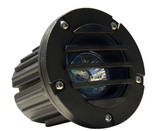 Dabmar Lighting LV346-L7-27K-B PBT In-Ground Well Light w/ Grill 12V 2-Pin LED 7W 2700K in Black Finish