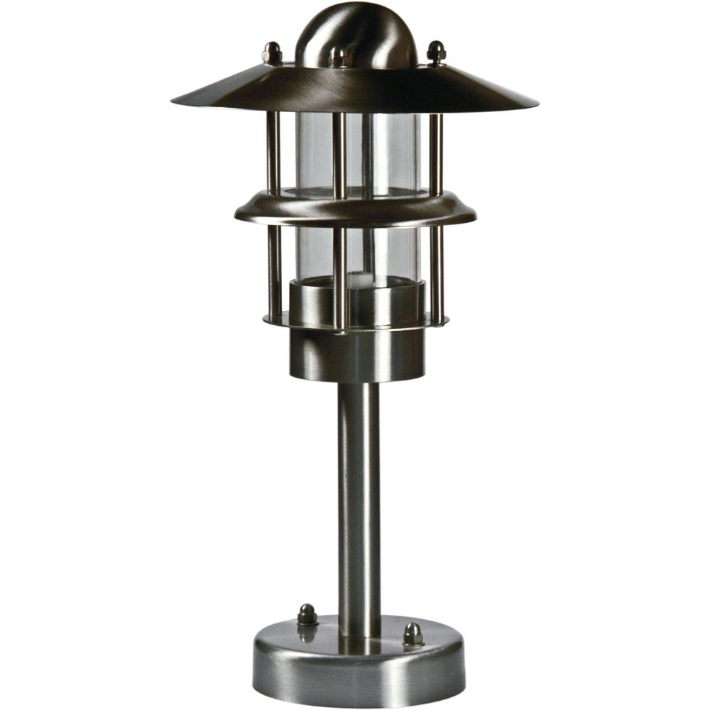 Dabmar Lighting LV39-SS Stainless Steel Deck Path G4 Light, 12V, No Lamp, Stainless Steel 304 Finish