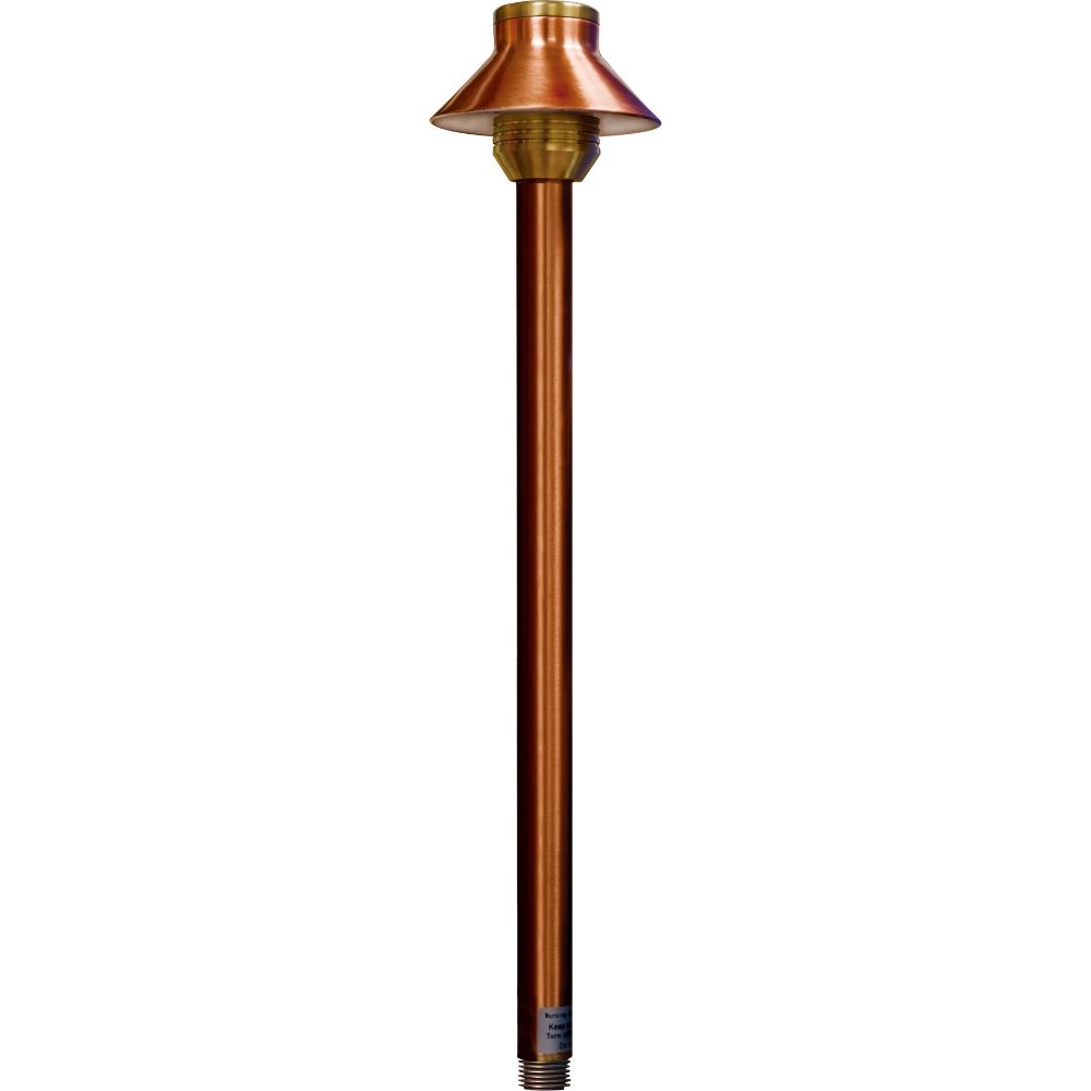 Dabmar Lighting LV40-CP Copper Brass Small Top Path Area light