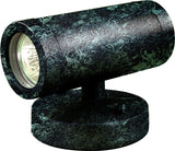 Dabmar Lighting LV49-VG LED Cast Aluminum Up Down Step Light, Electro Plated Verde Green Finish