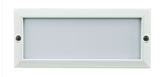 Dabmar Lighting LV602-L5-64K-W Cast Alum Open Face Step Light 12V G4 LED 2X 5W 6400K White Finish