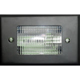 Dabmar Lighting LV618-L3-AMB-B LED Cast Aluminum Open Face G4 Step Light, 12V, Amber Black Finish