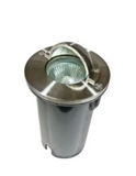 Dabmar Lighting LV625-L3-27K-SS304 LED Stainless Steel In-Ground Well Light W/Eyelid, 12V, 2-Pin, Color Temperature 2700K, Stainless Steel 304 Finish