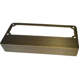 Dabmar Lighting LV639-WBS Cast Brass Under Step Light W/2X LED, 12V, Weathered Brass Finish