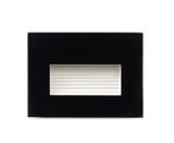 Dabmar Lighting LV654-LB3.5-30K-B Polycarbonate Recessed Step Light 12V LB 3.5W 3000K in Black Finish