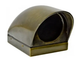 Dabmar Lighting LV73-ABZ Brass Bullet Step Deck Light 2-Pin, Voltage 12V, Antique Bronze Finish