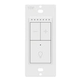 Enerlites LVD-101-W Low Voltage LED Dimmer Switch, Single Load with LED Control, White