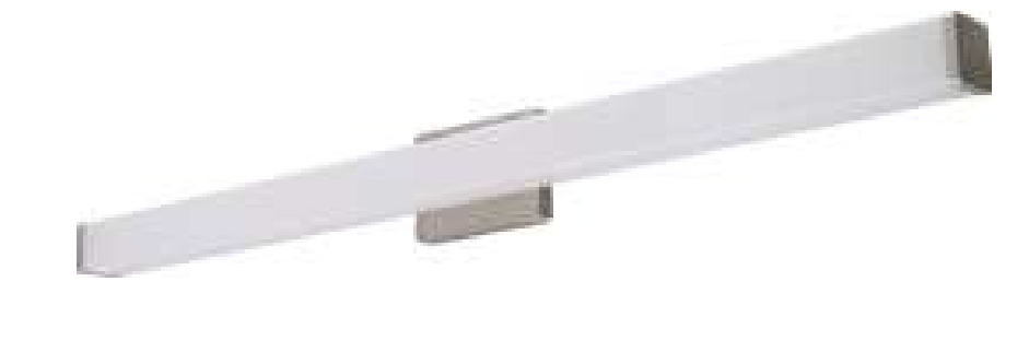 Westgate LVF-48-MCT5-BN 48" Builder Series Vanity Lights W/ Slide To Center Wall Canopy, Multi Color Temperature, Brushed Nickel Finish