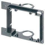 Arlignton LVMB2 Nail-On Double Gang Low Voltage Wall Plate Mounting Bracket w 3/4 EMT